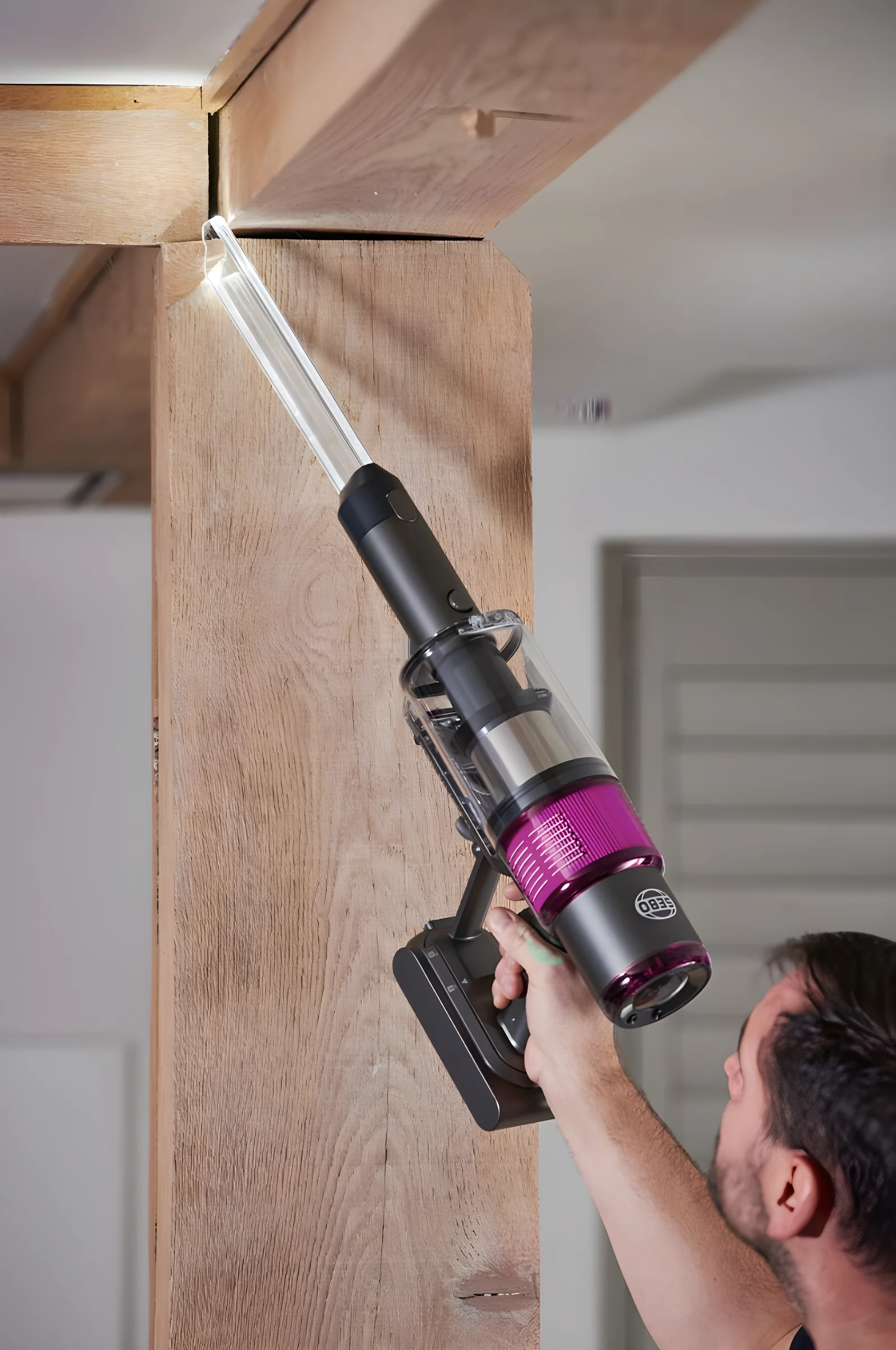 SEBO BALANCE A1 - Magenta Vacuum Cleaner - Cordless Stick - 400W Motor - Image 7