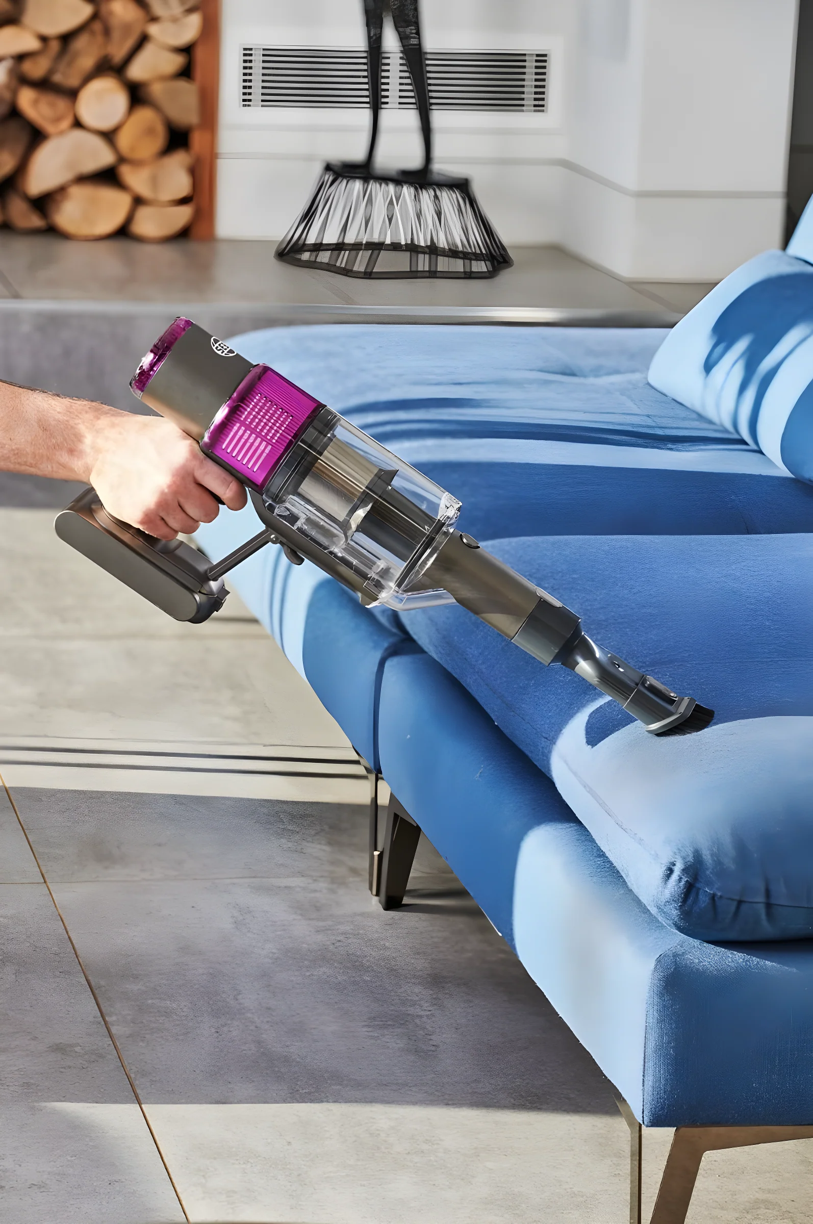 SEBO BALANCE A1 - Magenta Vacuum Cleaner - Cordless Stick - 400W Motor - Image 8