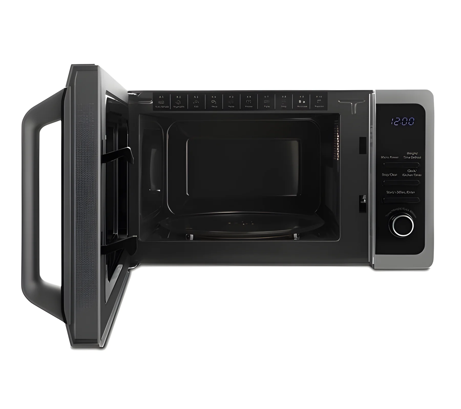 SHARP R274SLM - Silver Solo Microwave - 20L Capacity - Image 4