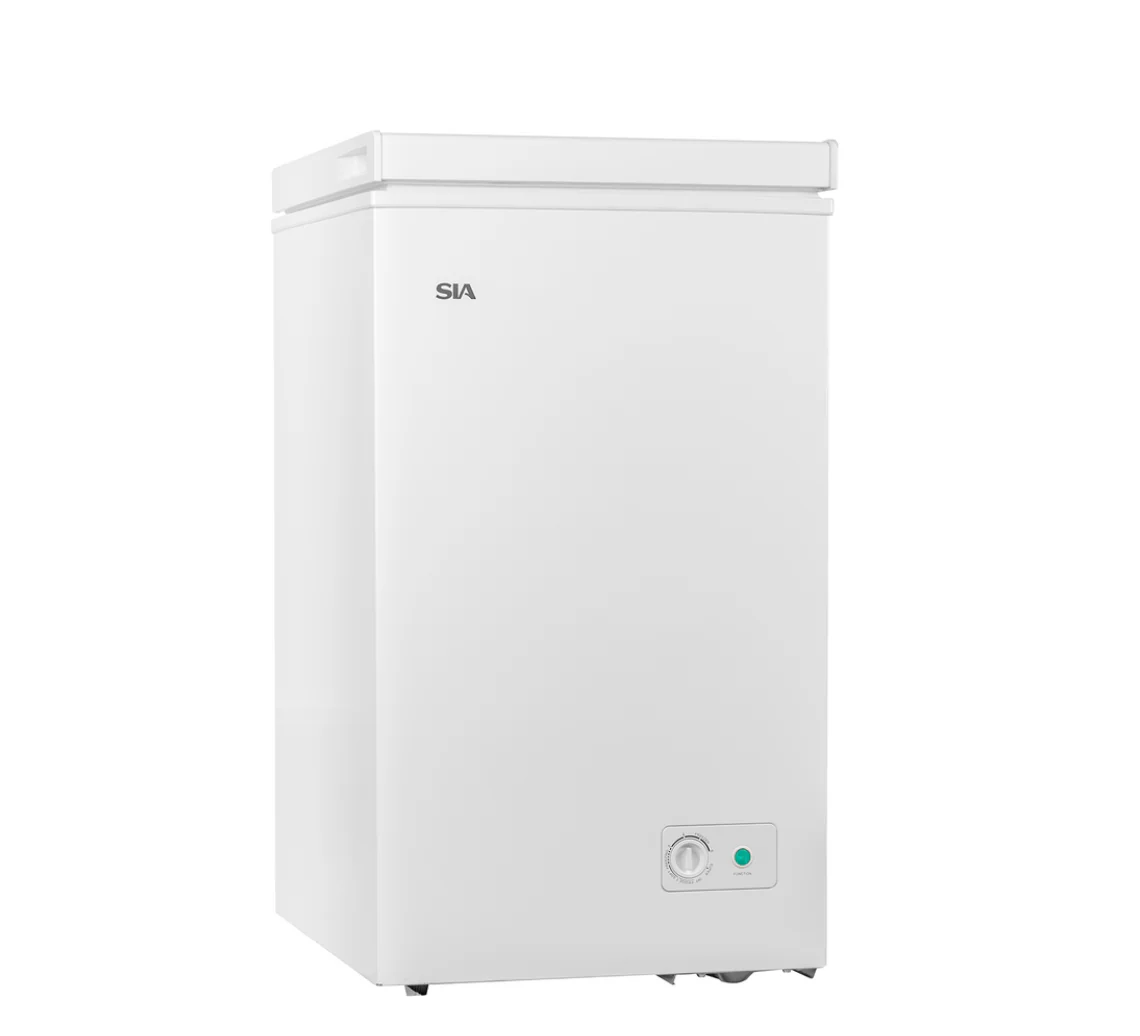 SIA SCF92WE 92 Litres White Freestanding Chest Freezer - E energy