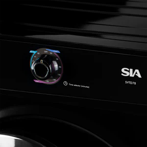 SIA SVTD7B - Black 7KG Tumble Dryer - Vented - C Energy Rating - Image 3