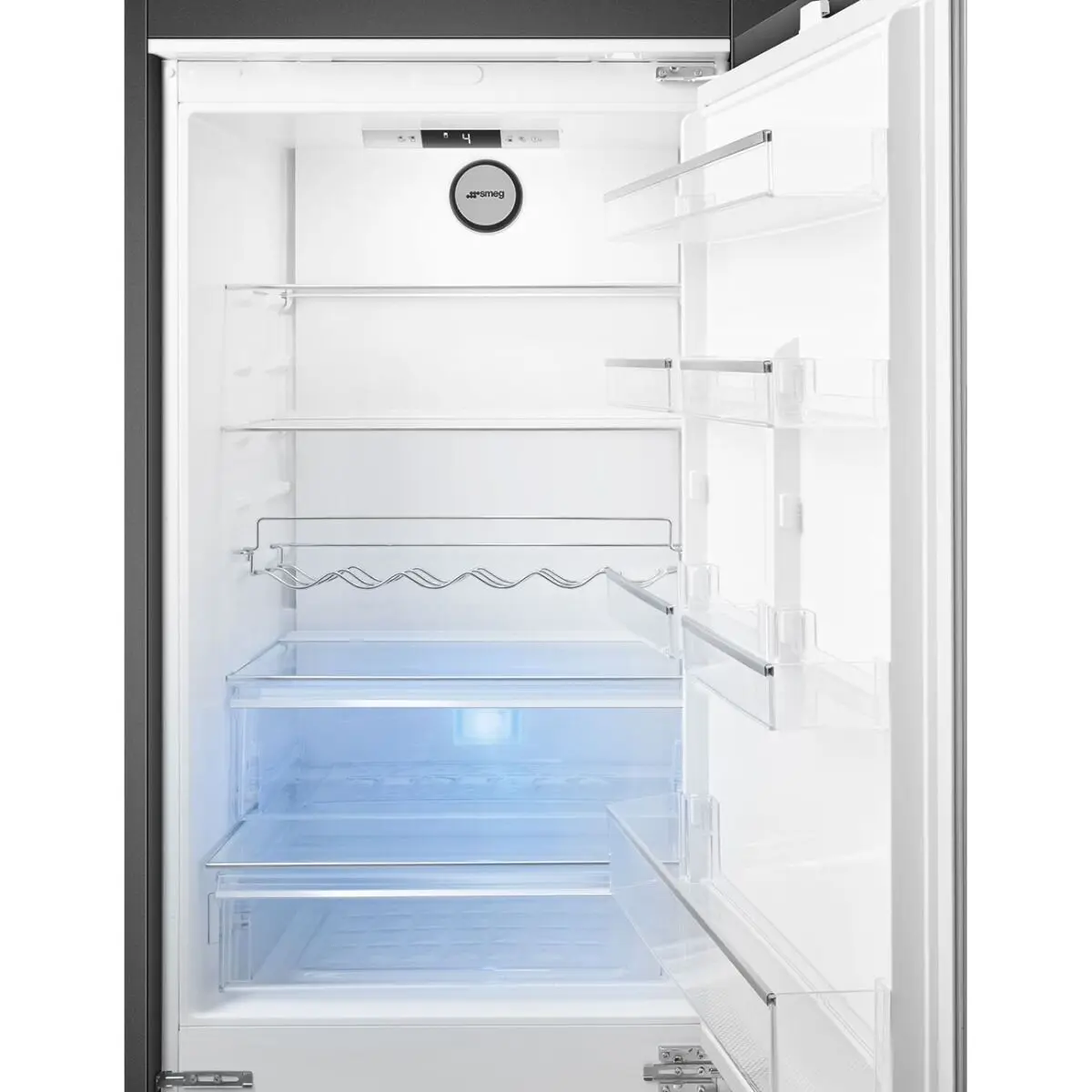Smeg C875TNE - White 70cm Integrated Fridge Freezer - 370L - F Energy - Image 3