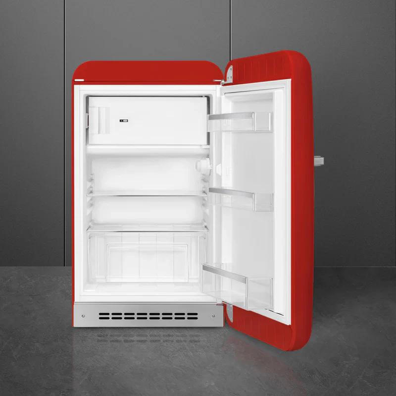 Smeg FAB10RRD6 - Red Fridge with Ice Box - 122L - D Energy Rating - Image 2