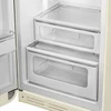 Smeg FAB30LCR6UK - Cream Fridge Freezer - 294L - C Energy Rated - Image 3