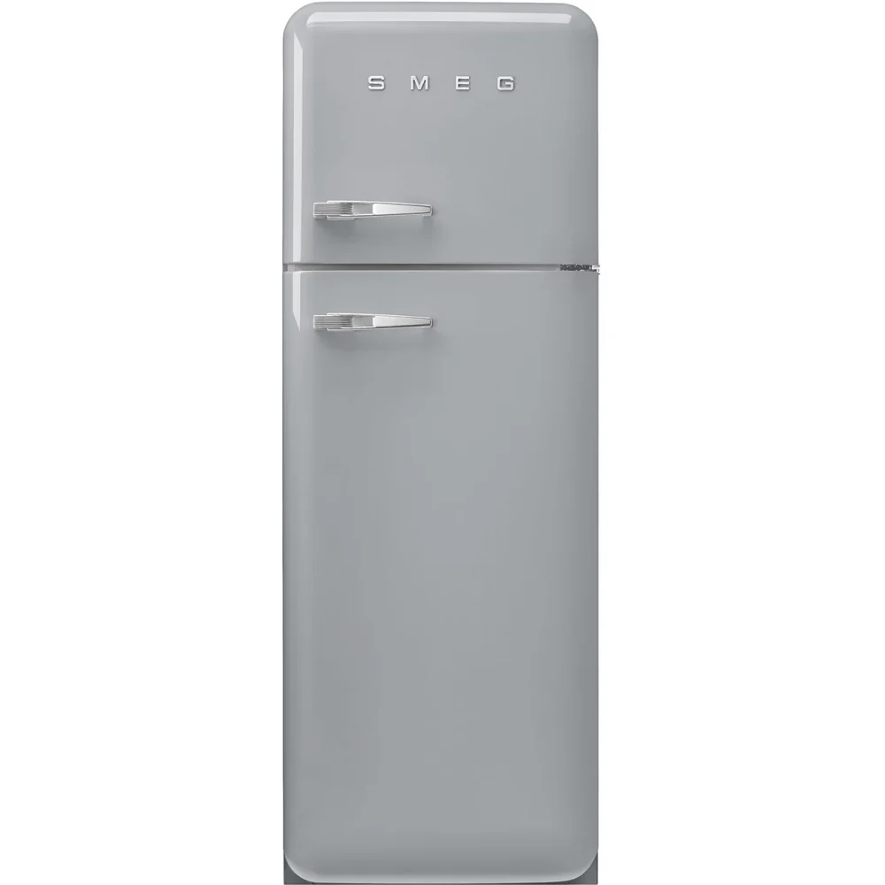 Smeg FAB30RSV5UK - Silver Fridge Freezer - 294L 80/20 Split - D Rated