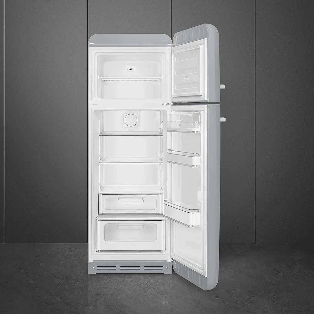 Smeg FAB30RSV5UK - Silver Fridge Freezer - 294L 80/20 Split - D Rated - Image 4