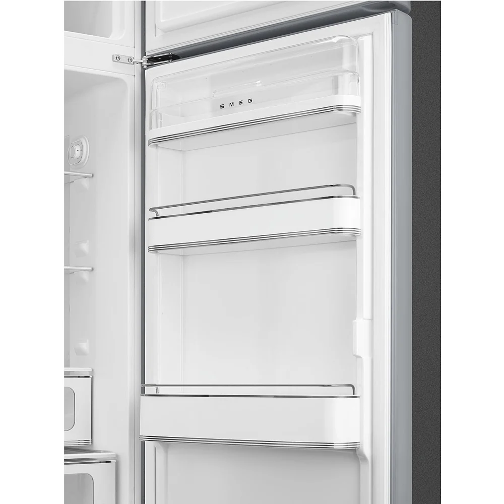 Smeg FAB30RSV5UK - Silver Fridge Freezer - 294L 80/20 Split - D Rated - Image 5
