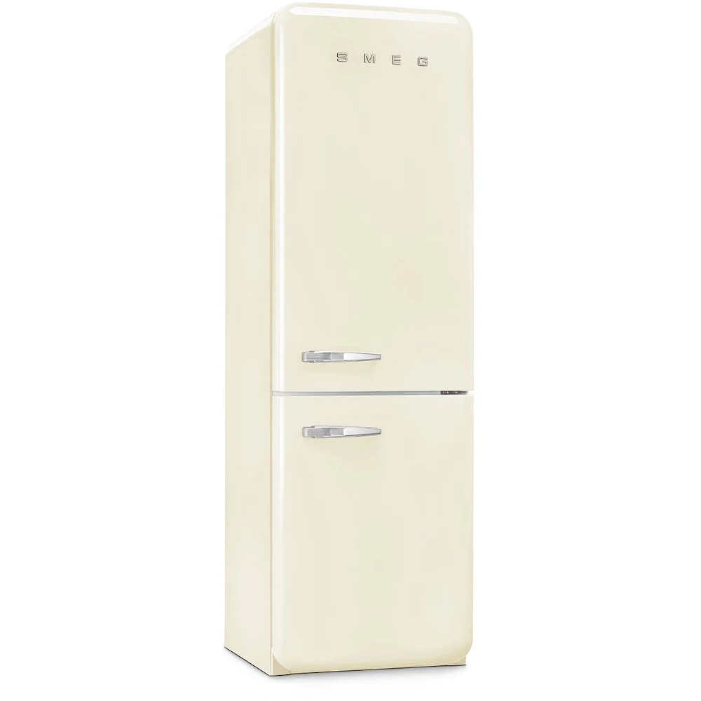 Smeg FAB32RCR5UK - Cream Freestanding 60/40 Frost Free Fridge Freezer - D energy - Image 2