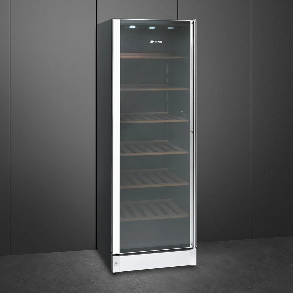 Smeg SCV115GS - Stainless Steel Wine Cooler - 197 Bottles - G Rated - Image 2