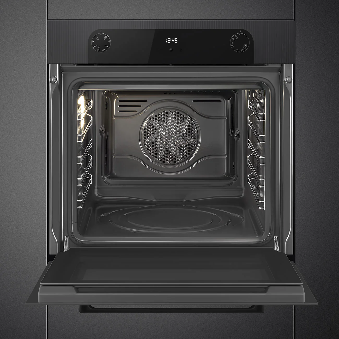 Smeg SF6200TBI - Black 70L Built-In Single Oven - 12 Cooking Functions - A Energy - Image 4