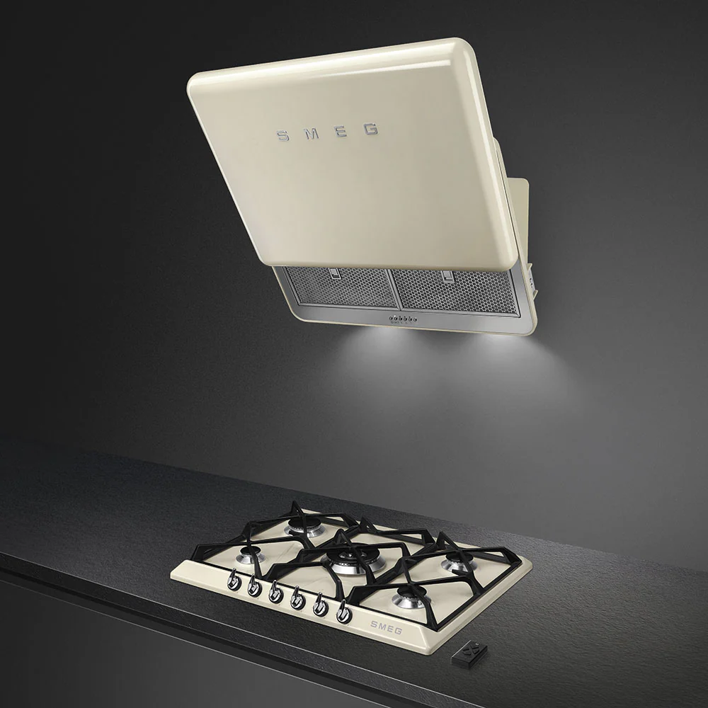 Smeg SR975PGH - Cream 5 Zone Gas Hob - Image 4