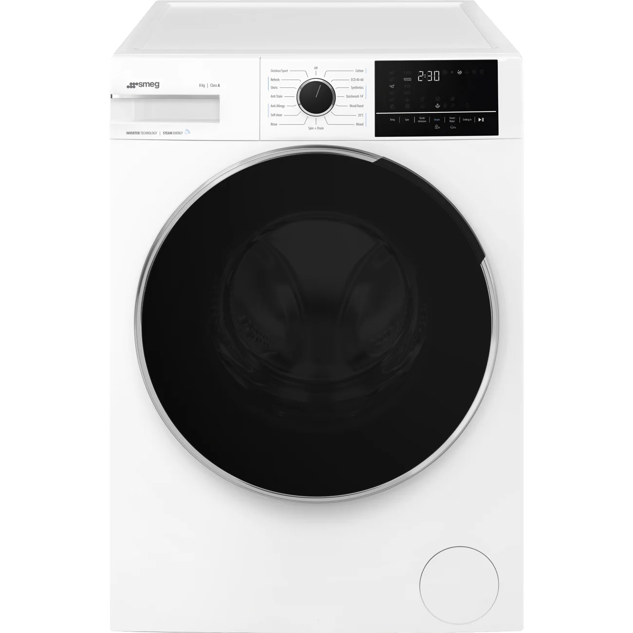 Smeg WNP84SEAUK - White 8KG Washing Machine - 1400 RPM - A energy