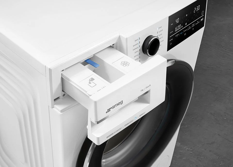 Smeg WNP96SLAAUK - White 9KG Washing Machine - 1400 RPM - A energy - Image 4
