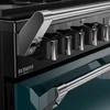 ST DX RCA RICH 90DF DMA 444412007 - Green 90cm Range Cooker - Dual Fuel - A Rated - Image 4