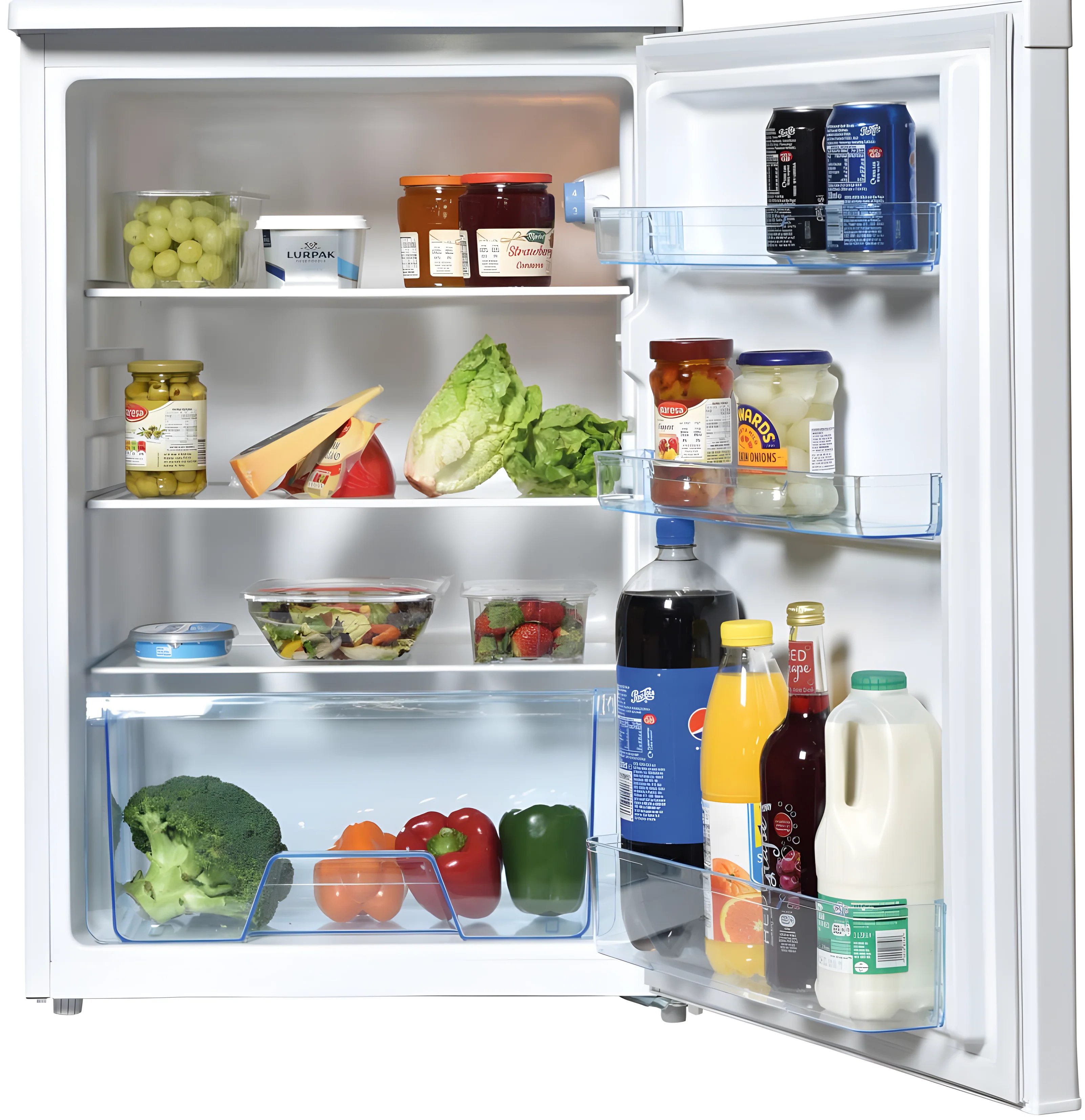 Statesman L255W - White Undercounter Fridge - E energy - Image 3