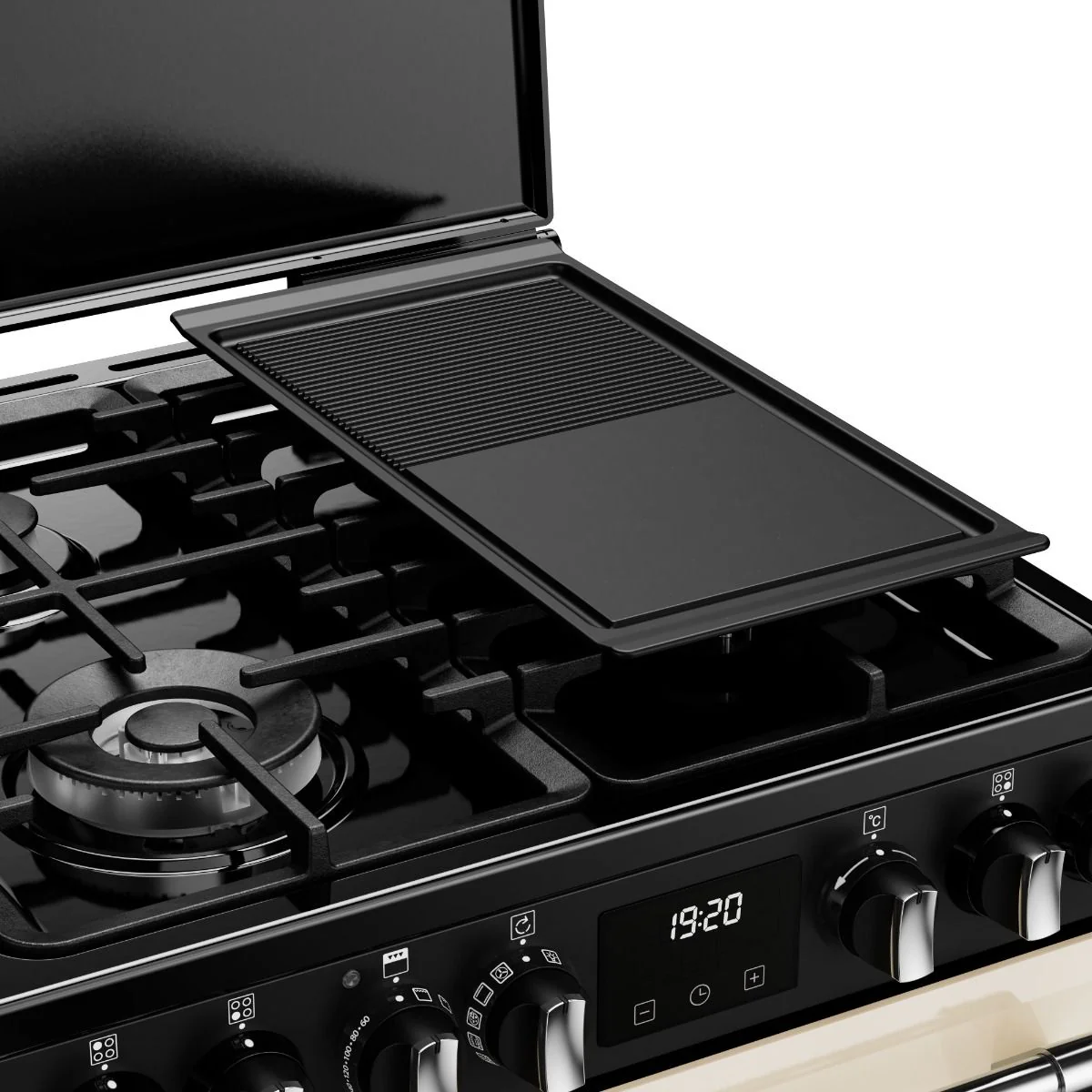 Stoves DX MRA RICH 60DF 444411845 - Cream Dual Fuel Cooker with Double Oven - 900mm x 598mm x 600mm - A Energy Rating - Image 6