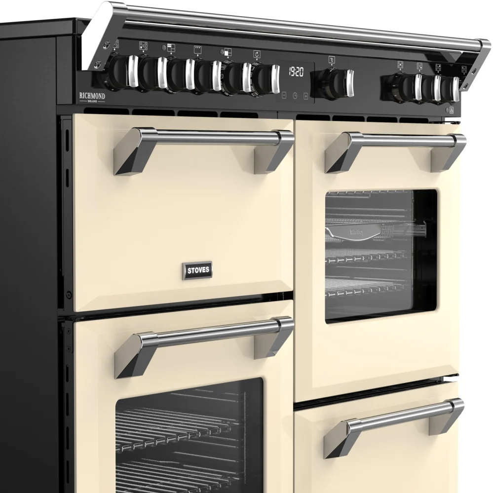 Stoves DX RCA RICH 100Ei RTY 444411874 - Cream 100cm Induction Range Cooker - Quad Oven 196L - A Energy Rating - Image 5