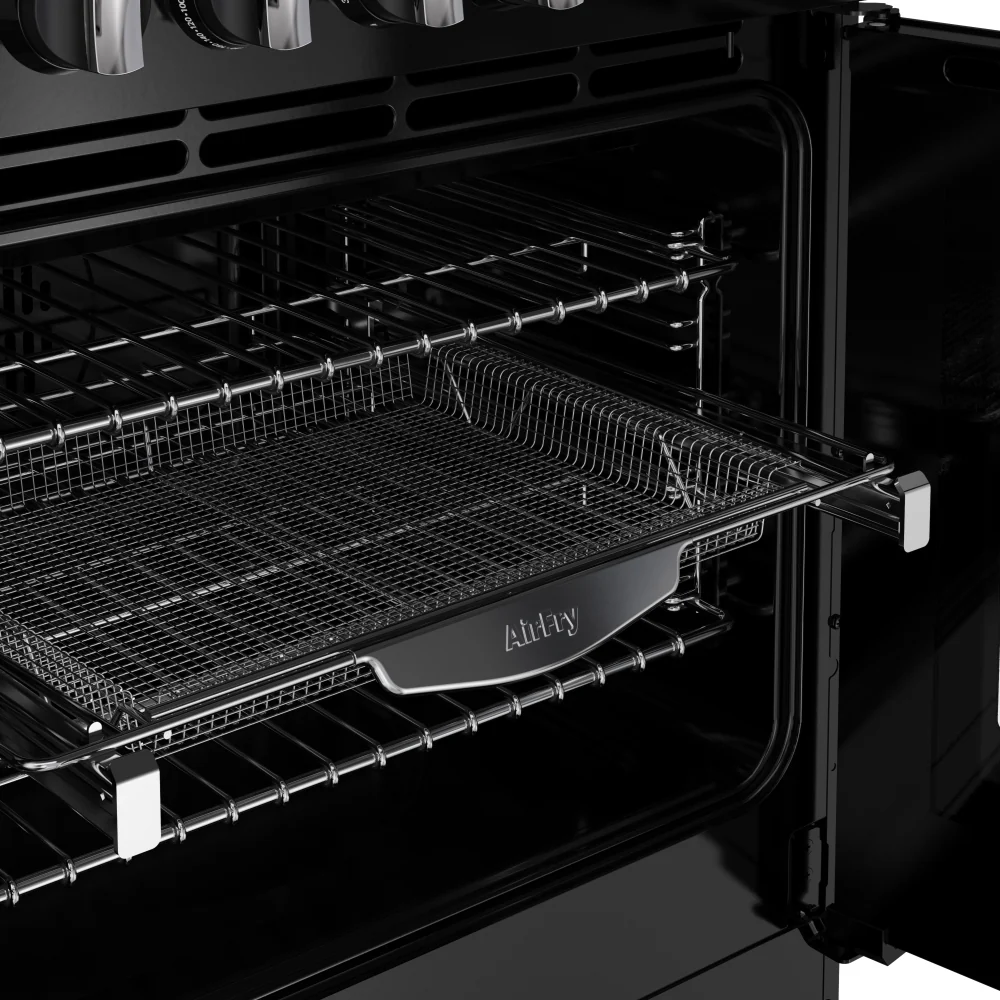 Stoves DX RCA RICH 110DF BLK 444411876 - Black 110cm Dual Fuel Range Cooker - 196L Capacity - A Energy Rating - Image 3