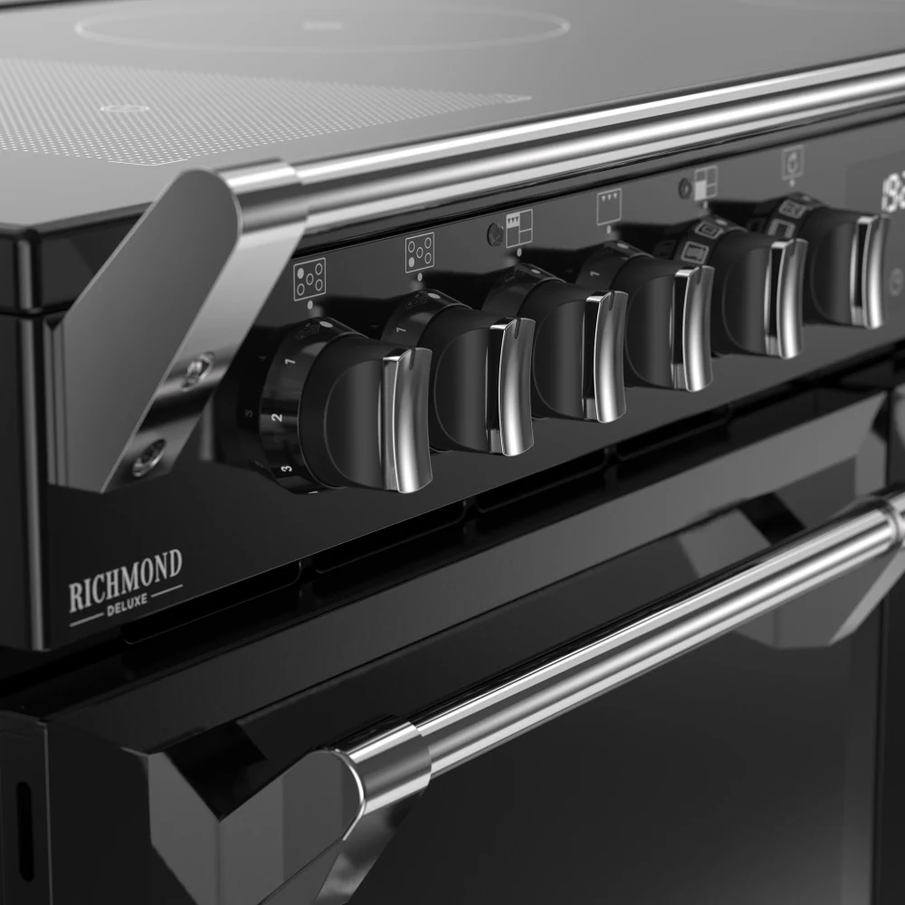 Stoves DX RCA RICH 110Ei RTY 444411878 - Black 110cm Range Cooker - 196L Total Capacity - A Energy Rating - Image 4