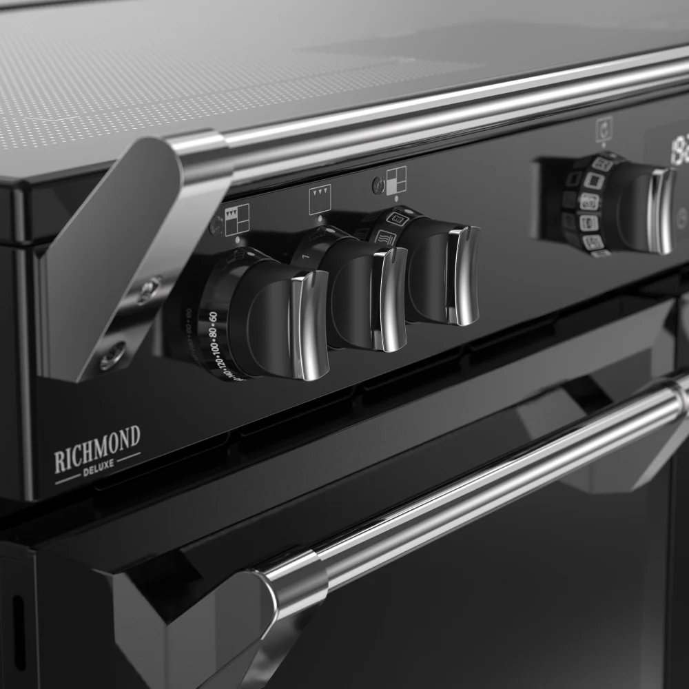 Stoves DX RCA RICH 110Ei ZLS 444411880 - Black 110cm Induction Range Cooker - 196L Capacity - A Energy Rating - Image 4