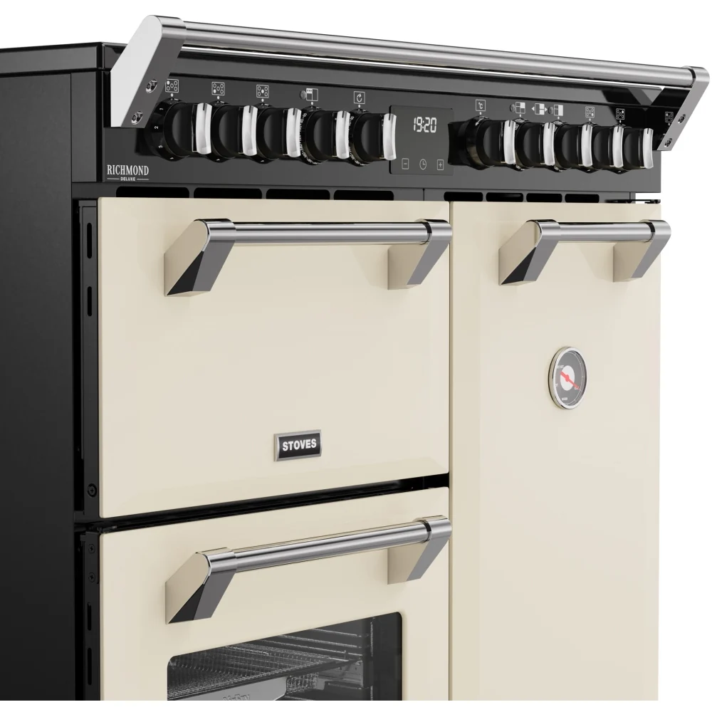 Stoves DX RCA RICH 90Ei RTY 444411870 - Cream Range Cooker - 90cm - 5 Zone Induction - 174L Capacity - A Energy - Image 5