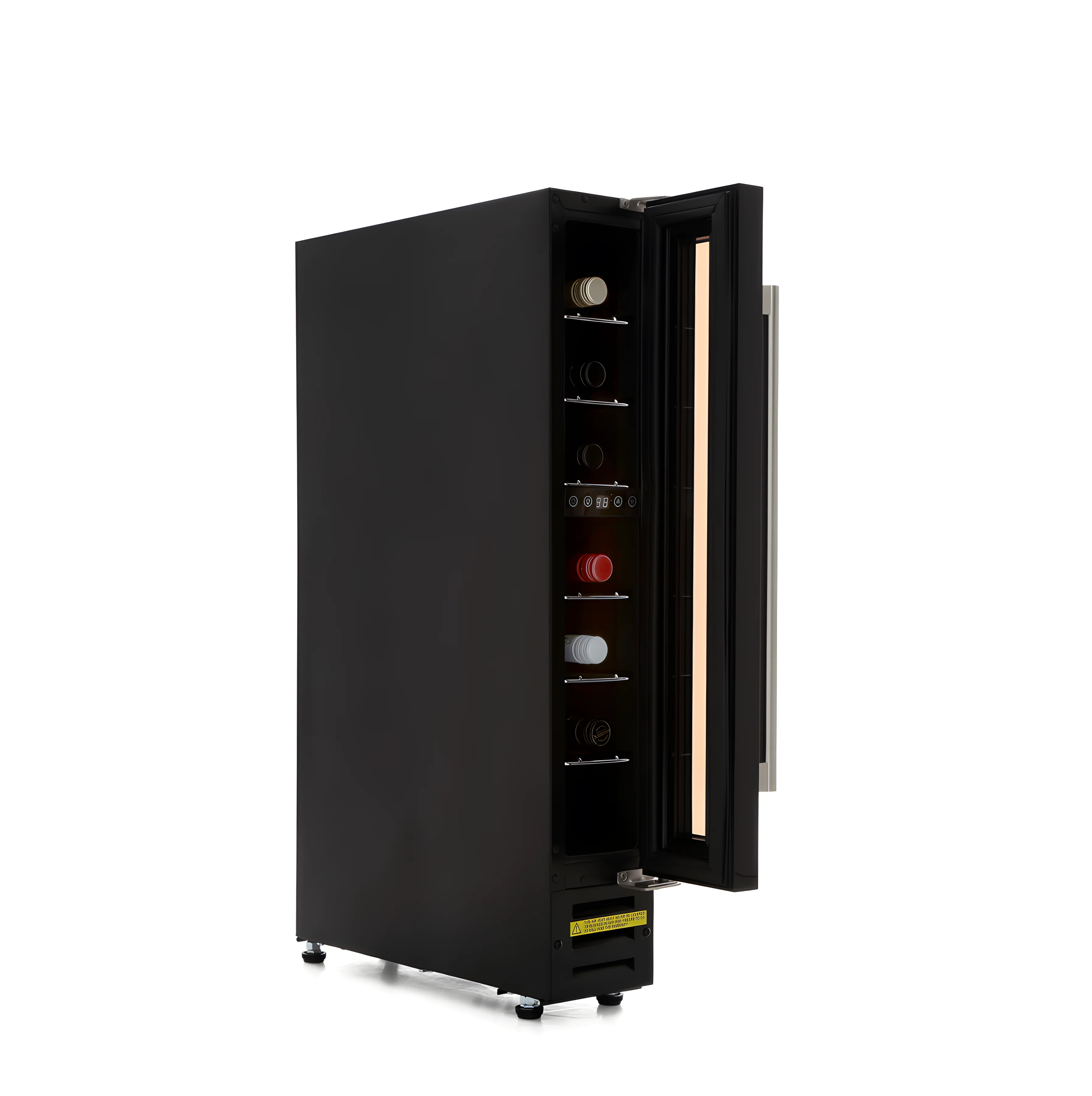 Stoves GDHA 150BLKWC Blk 444443281 - Black 7 Bottle Capacity Wine Cooler - G energy - Image 2