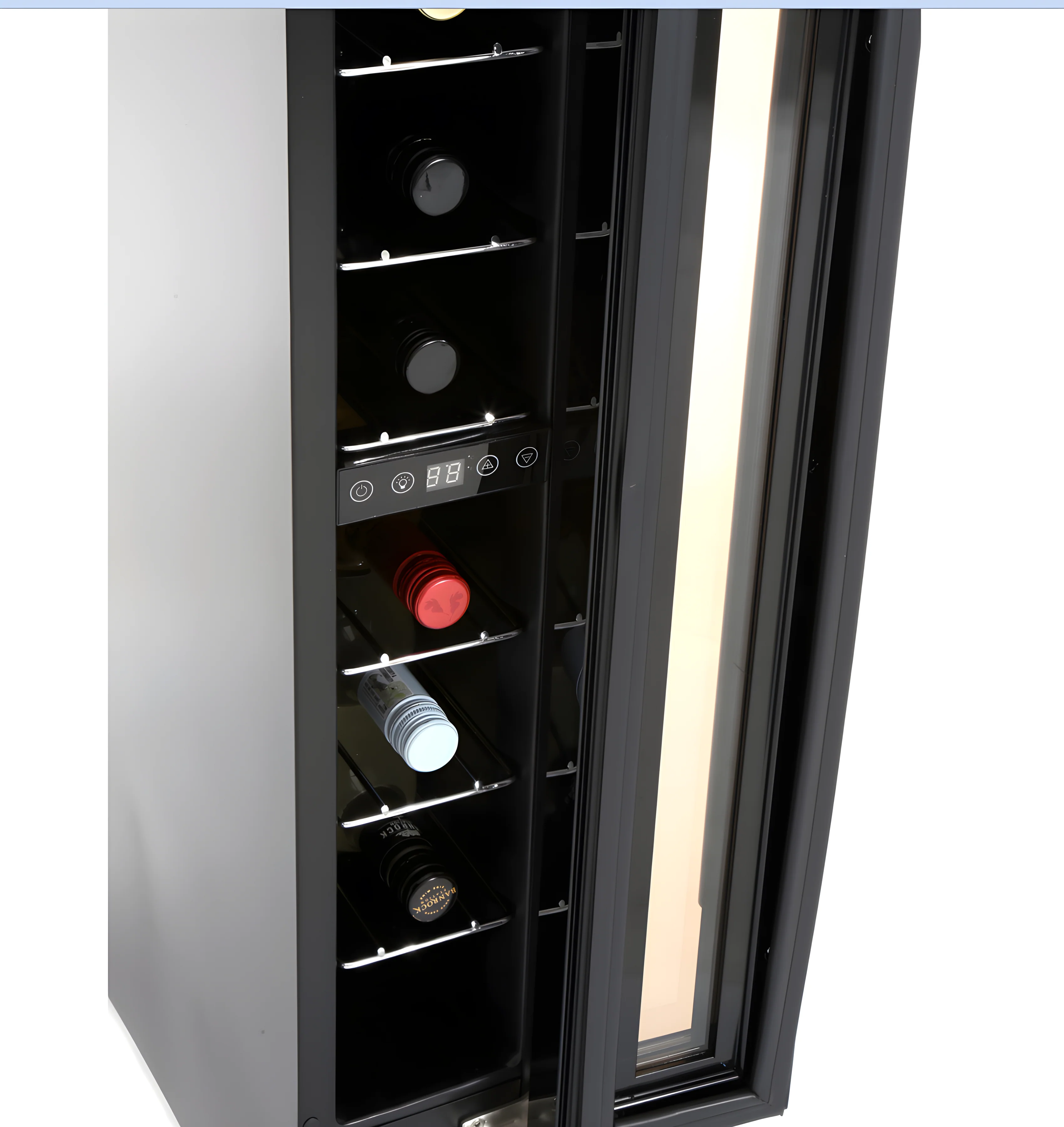 Stoves GDHA 150BLKWC Blk 444443281 - Black 7 Bottle Capacity Wine Cooler - G energy - Image 3