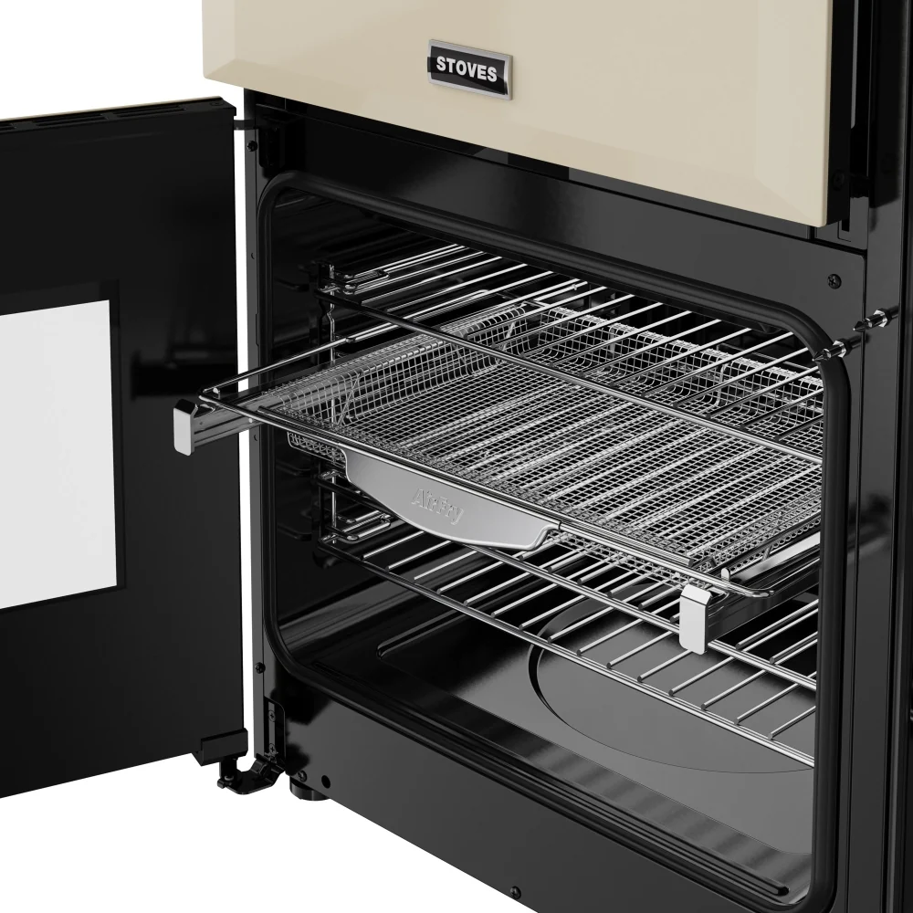 Stoves RCA RICH 90Ei TCH CRM 444411854 - Cream Range Cooker - 174L Capacity - 3 Ovens - 5 Zone Induction Hob - A Energy Rating - Image 3