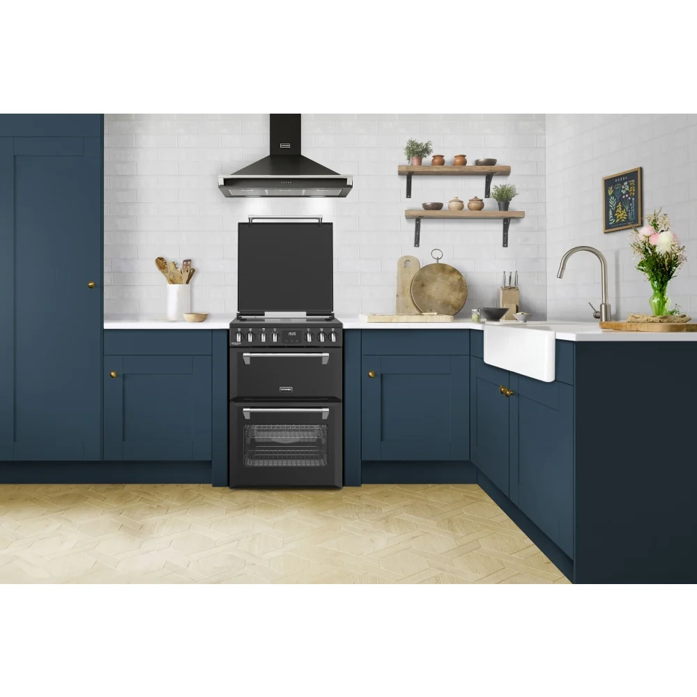 Stoves Richmond ST DX MRA RICH 60Ei RTY 444411847 - Black Induction Electric Cooker - Double Oven - 70/33L Capacity - A Rated - Image 2