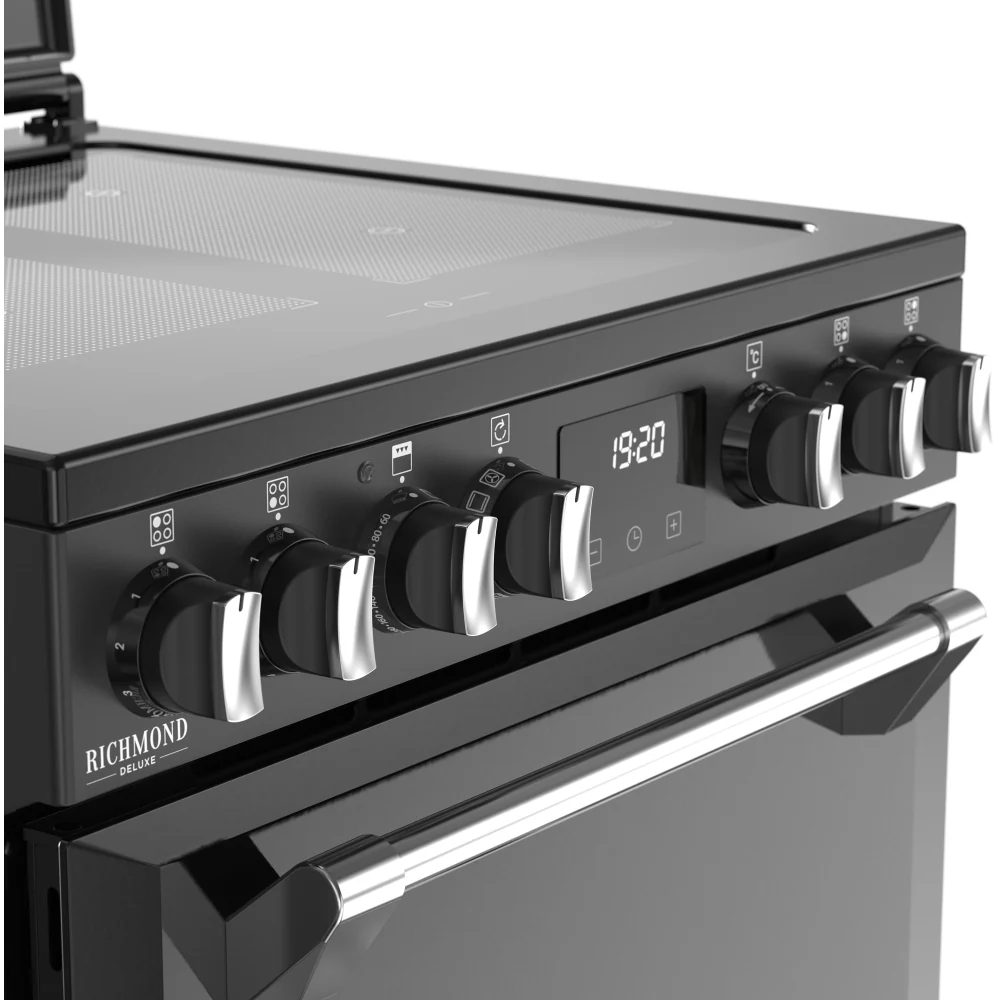 Stoves Richmond ST DX MRA RICH 60Ei RTY 444411847 - Black Induction Electric Cooker - Double Oven - 70/33L Capacity - A Rated - Image 4