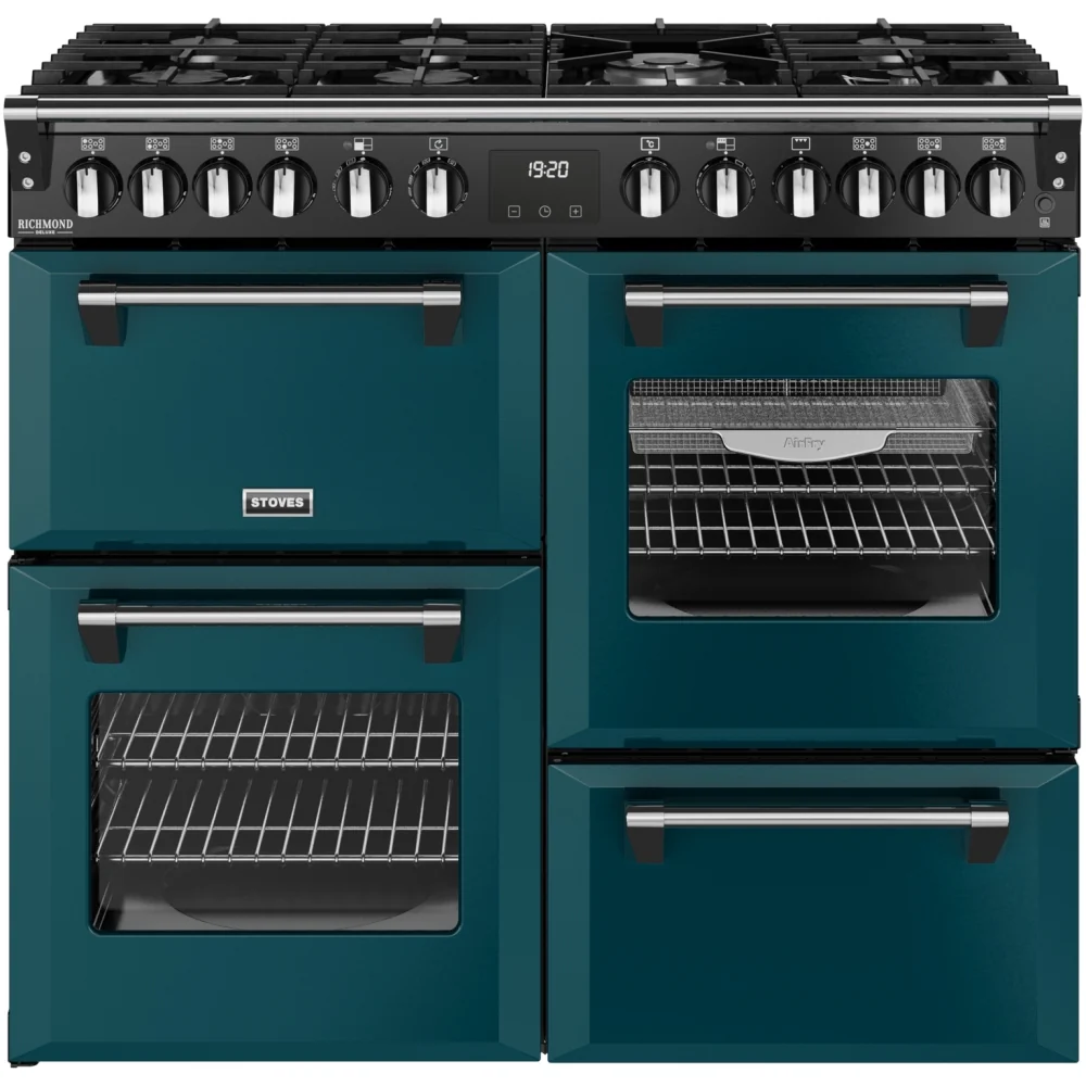 Stoves ST DX RCA RICH 100DF DMA 444412019 - Green Range Cooker - 196L - A Rated
