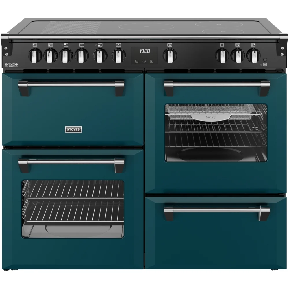 Stoves ST DX RCA RICH 110Ei RTY DMA 444412037 - Green Dual Fuel Range Cooker - 196L - A Rated