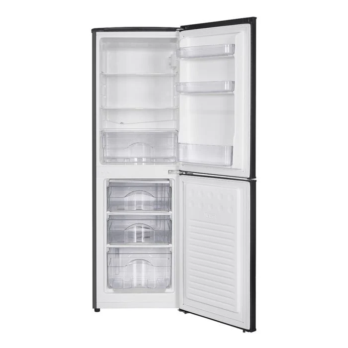 Teknix STF1448B - Black Fridge Freezer - 144cm - E Energy Rating - Image 2