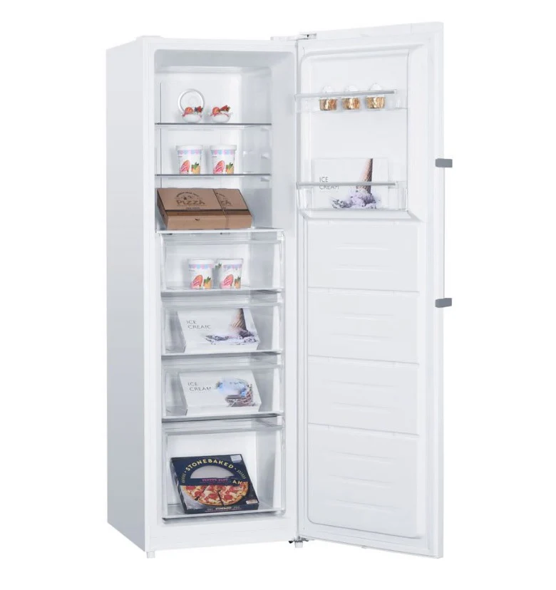 Teknix T60FNF2W - White Freestanding Frost Free Freezer - Garage Safe - E energy - Image 2