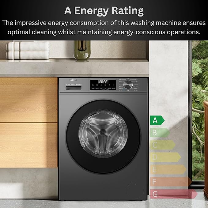 Teknix TK3W814XS - 3rd Gen - Graphite 8KG Washing Machine - 1400 RPM - A energy - Image 5
