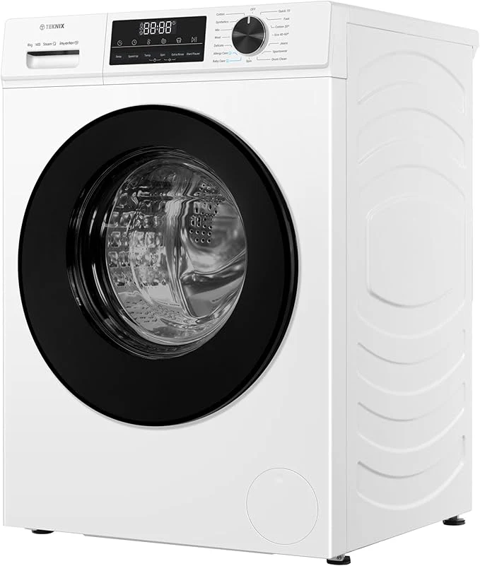 Teknix TK3W814XW - White 8KG Washing Machine - 1400 RPM - A energy - Image 4