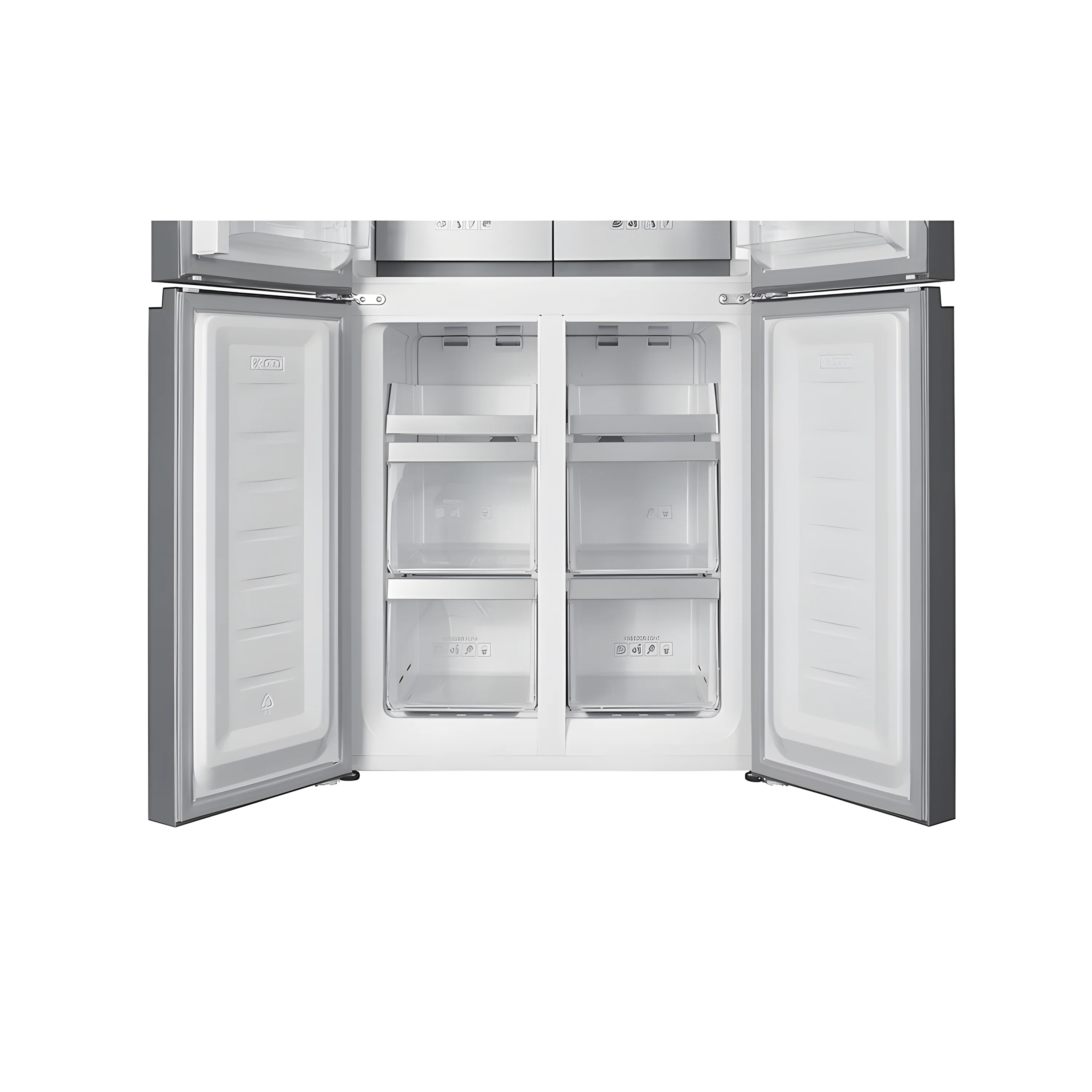 Teknix TMD18079BI - Dark Inox 466L Multi Door Fridge Freezer - 291L Fridge / 175L Freezer - E Energy - Image 3