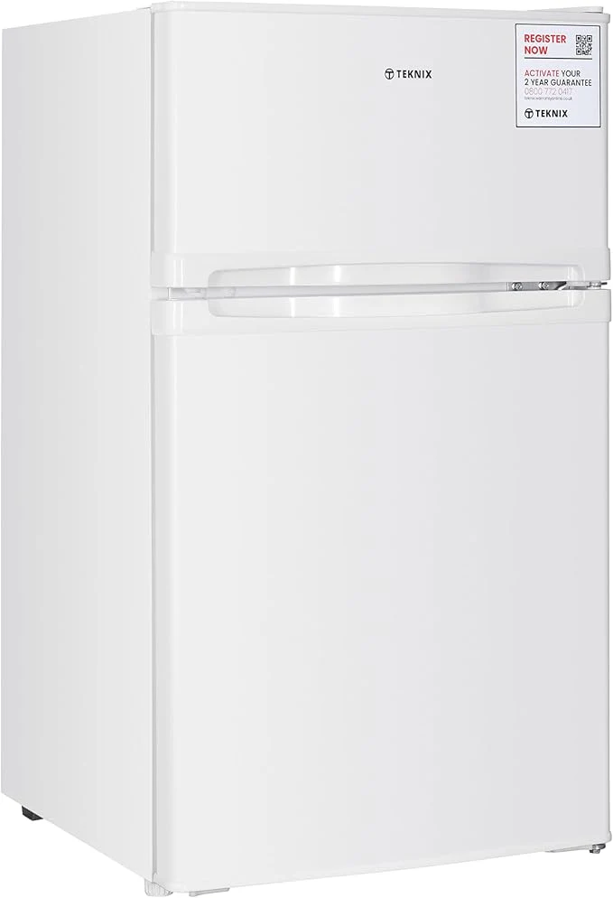 Teknix UCFFH48W - White Under Counter Fridge Freezer - 86L - E Energy - Image 2
