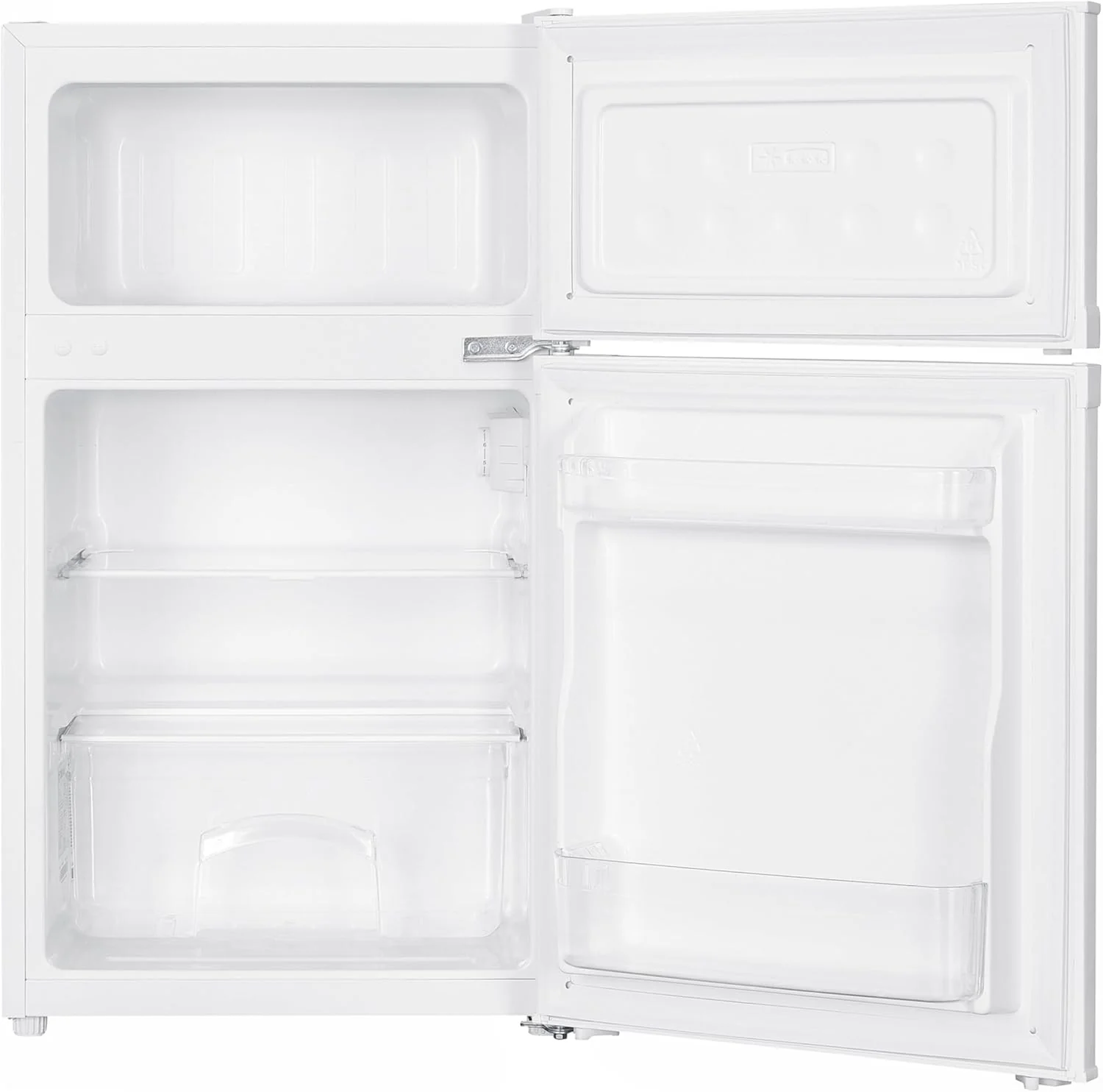 Teknix UCFFH48W - White Under Counter Fridge Freezer - 86L - E Energy - Image 7
