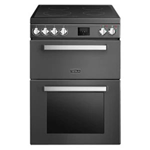 Tesla TMRC60B - Black 60cm Range Cooker - 4 Zone Ceramic Hob - A Energy
