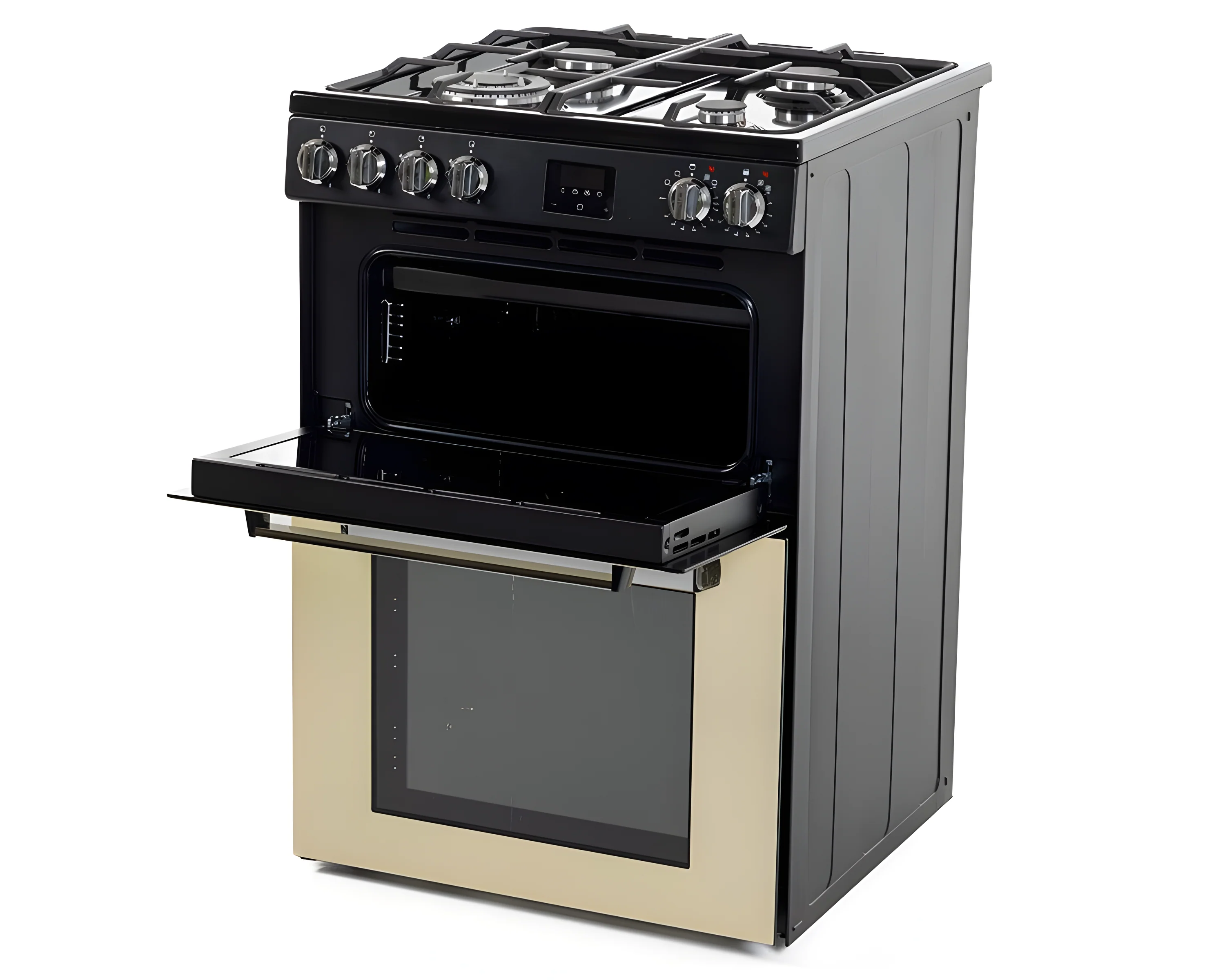 Tesla TMRDF60C - Cream Dual Fuel Range Cooker - 68L+31L - A Energy - Image 4