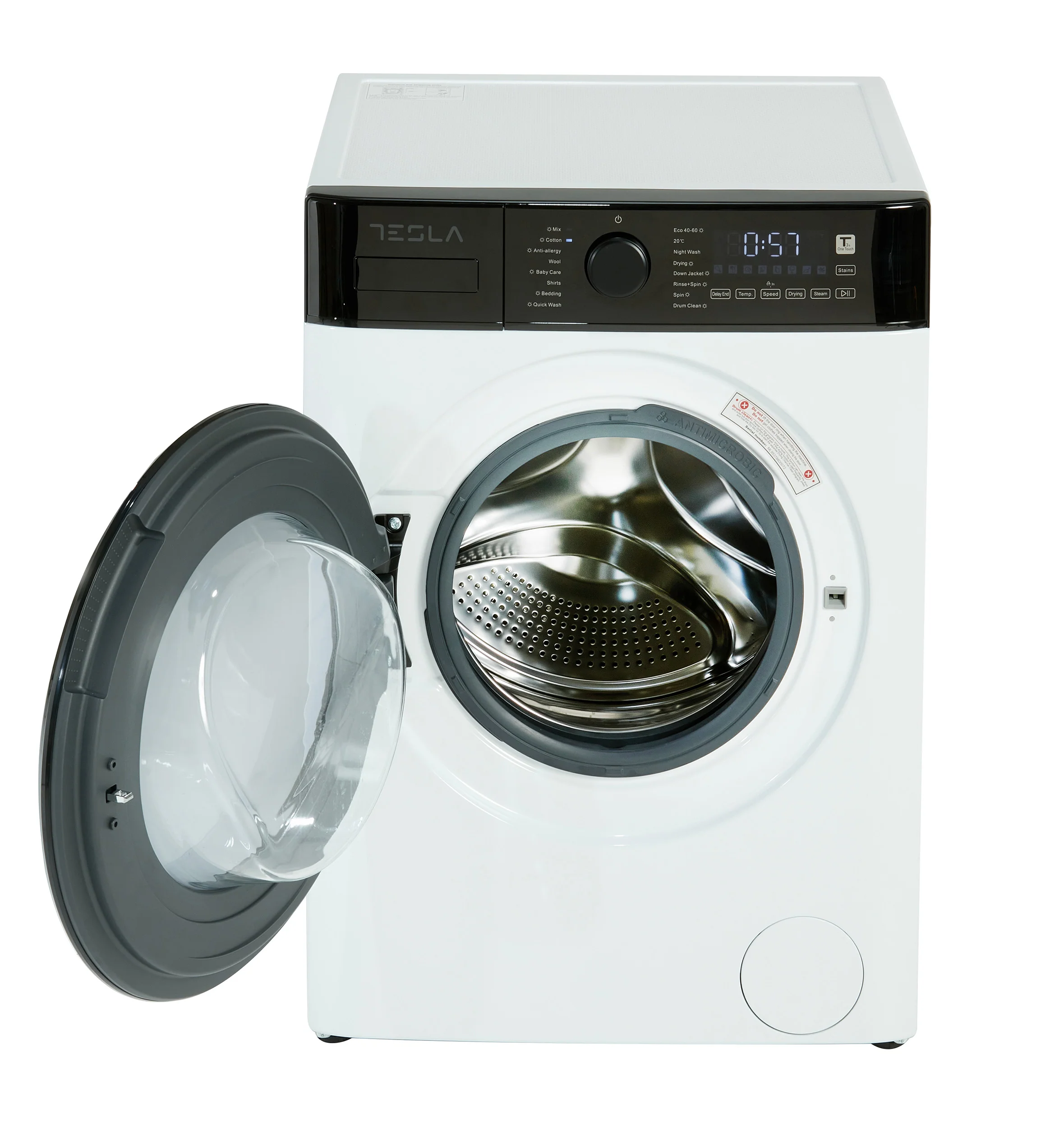 Tesla TWD85W - White 8KG/5KG Washer Dryer - 1400 RPM - A/D Energy Rating - Image 2