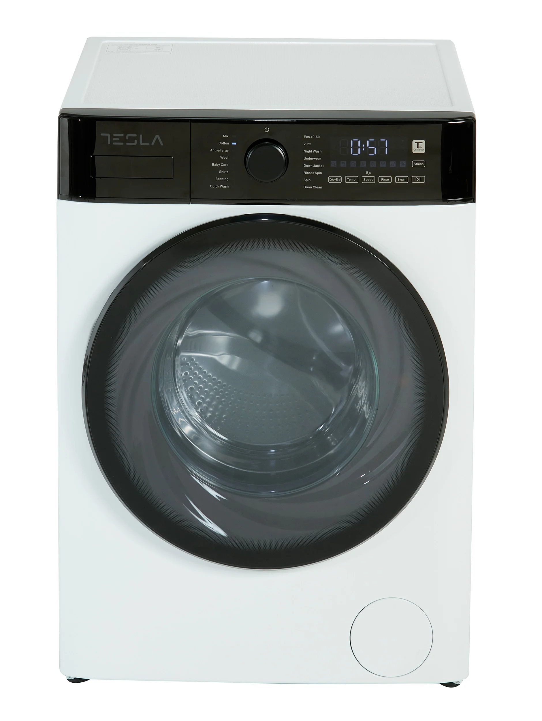 Tesla TWM81400W - White 8KG Washing Machine - 1400 RPM - A Energy - Image 5