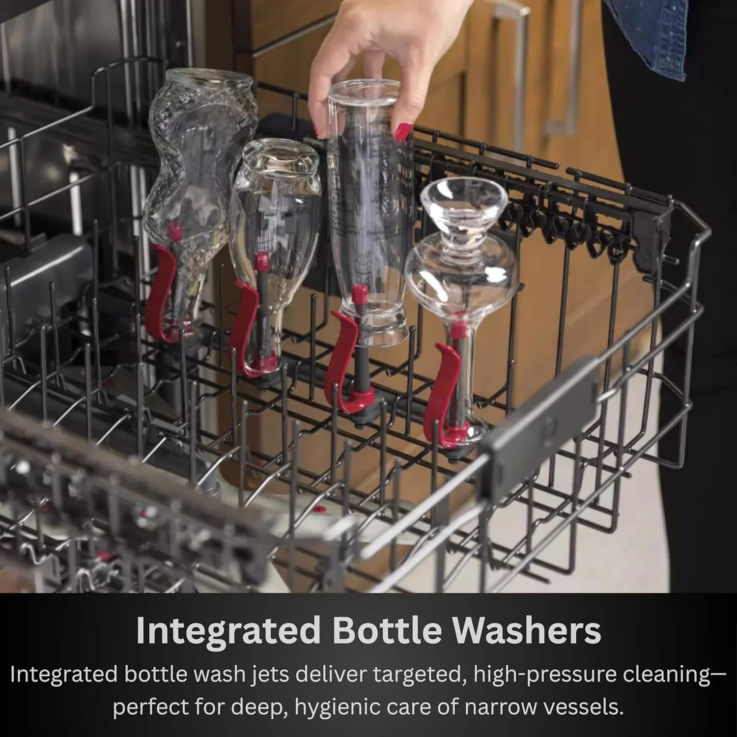 Teknix TX3BD608 - Black Full Size Dishwasher - 15 Place Settings - C Energy Rating - Image 5