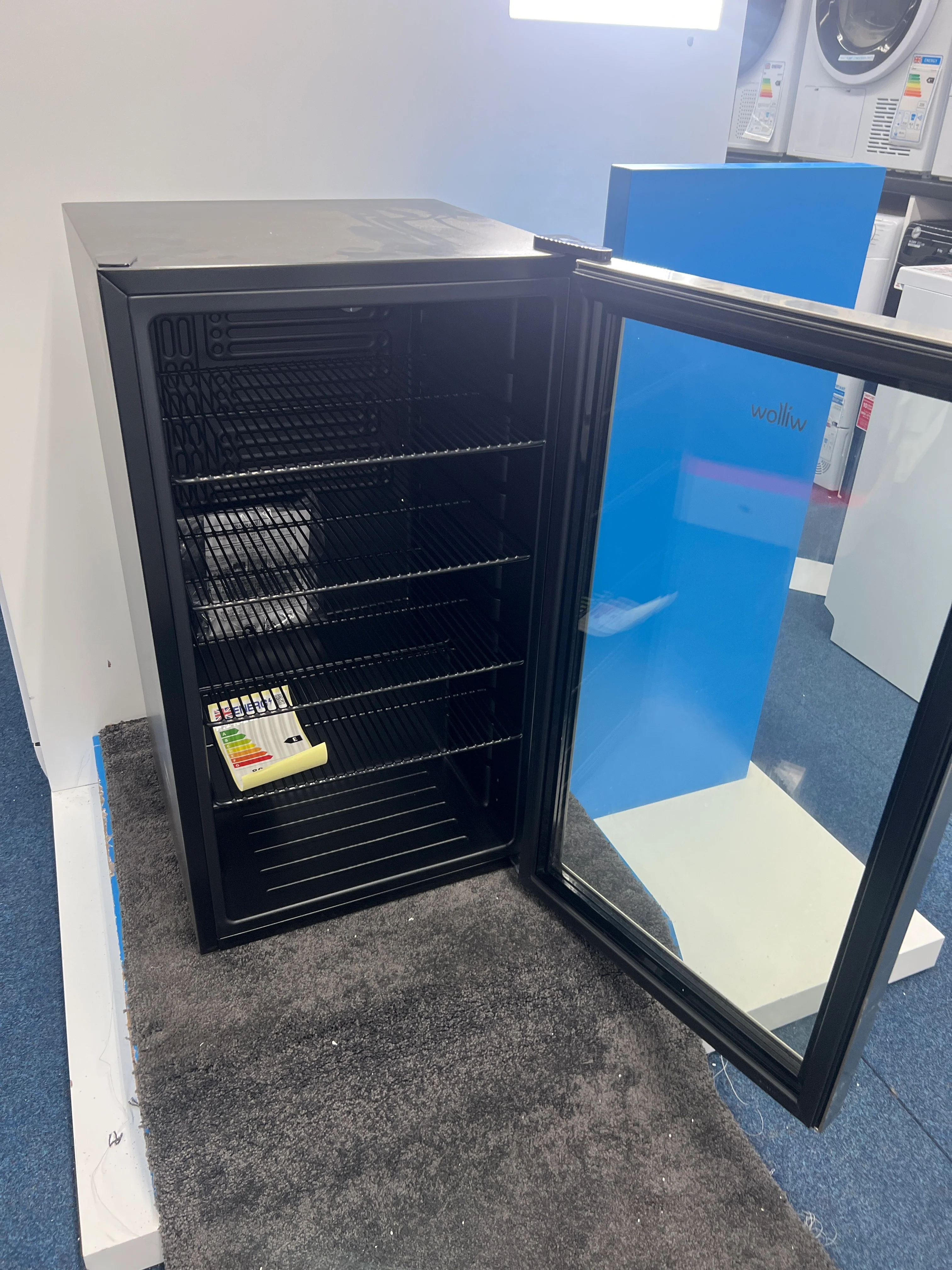 Willow WBC98SS - Stainless Steel 98L Drinks Cooler - Undercounter, Triple Glazed Door - E Energy Rating - Unboxed - Image 2