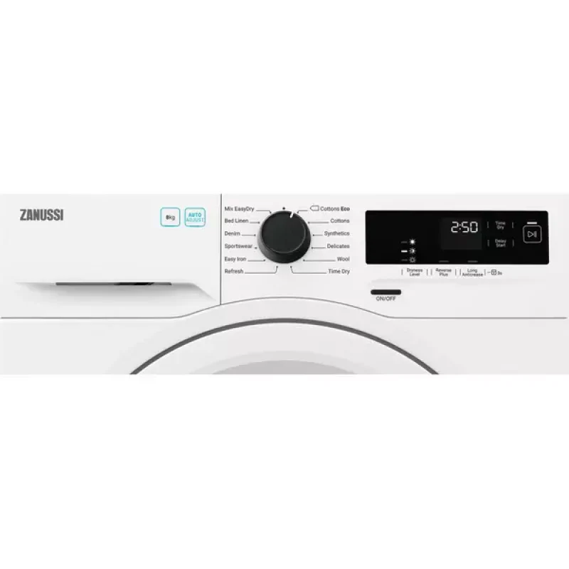 Zanussi ZDH87A2PW - White 8KG Heat Pump Dryer - A++ energy - Image 4