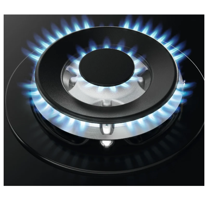 Zanussi ZGGN755K - Black 5 Zone Gas Hob - Image 3