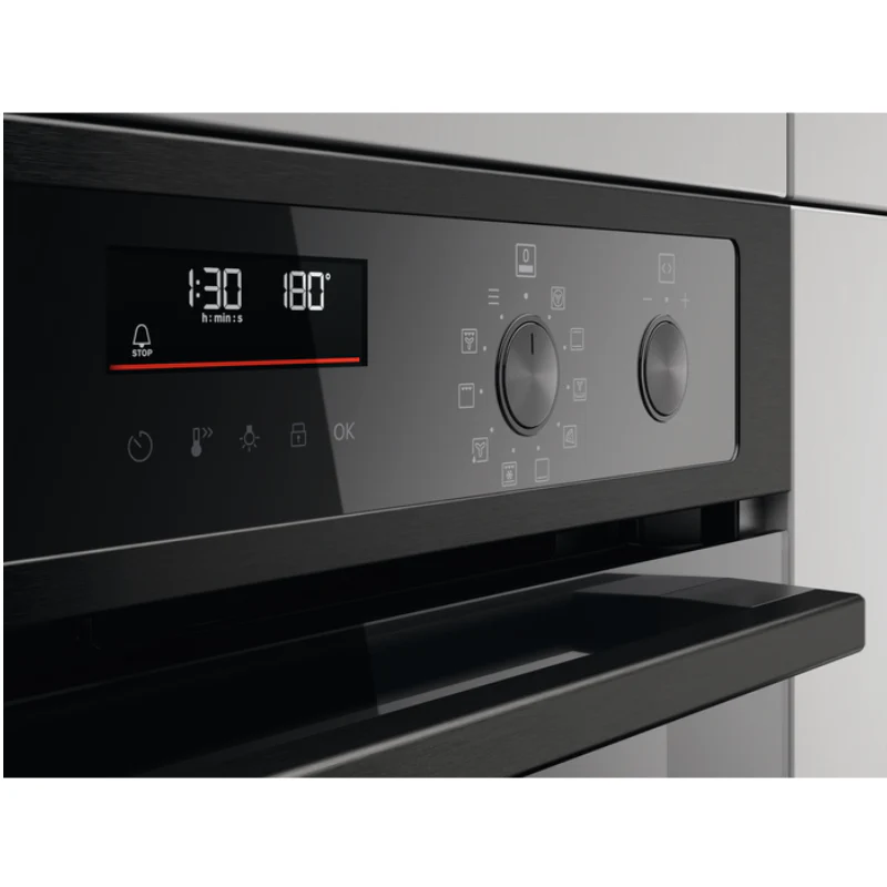 Zanussi ZKCNA7KN - Black Built in Electric Double Oven - Catalytic cleaning - A energy - Image 2